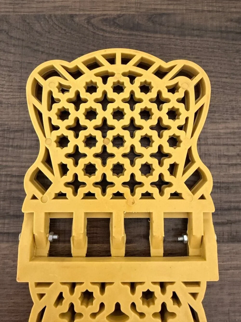 Vintage Folding Plastic Rehal Book Stand Quran Bible Cookbook Display Holder